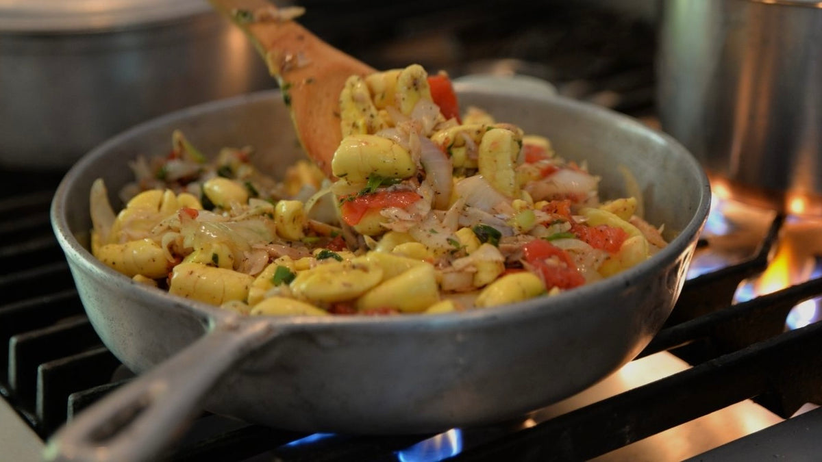 Garlic Pepper Ackee