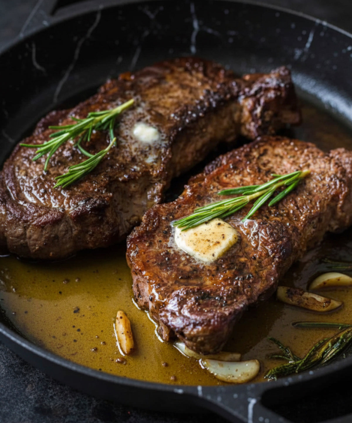 Garlic Zest Butter Steak